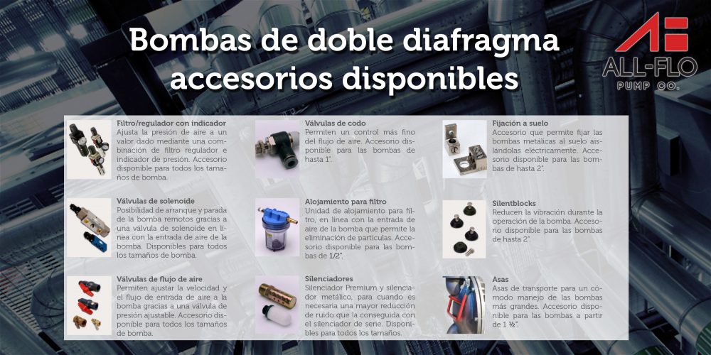 Bombas doble diafragma 8