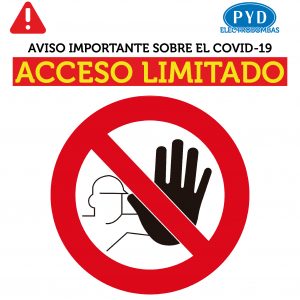 acceso limitado rrss 01 300x300 - Comunicado importante COVID-19