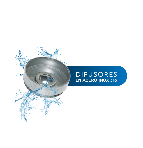 difusores inox - Vertinox